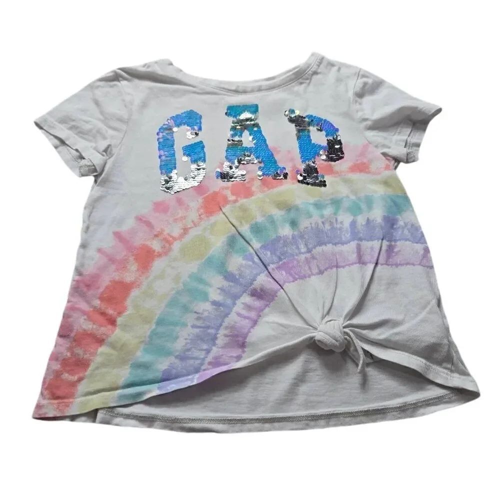 Gap rainbow Girls shirt S